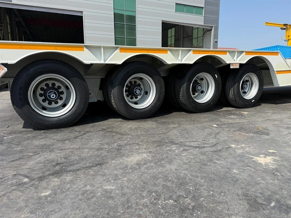 Heavy-Haul Low-Bed Semi-Trailer factory